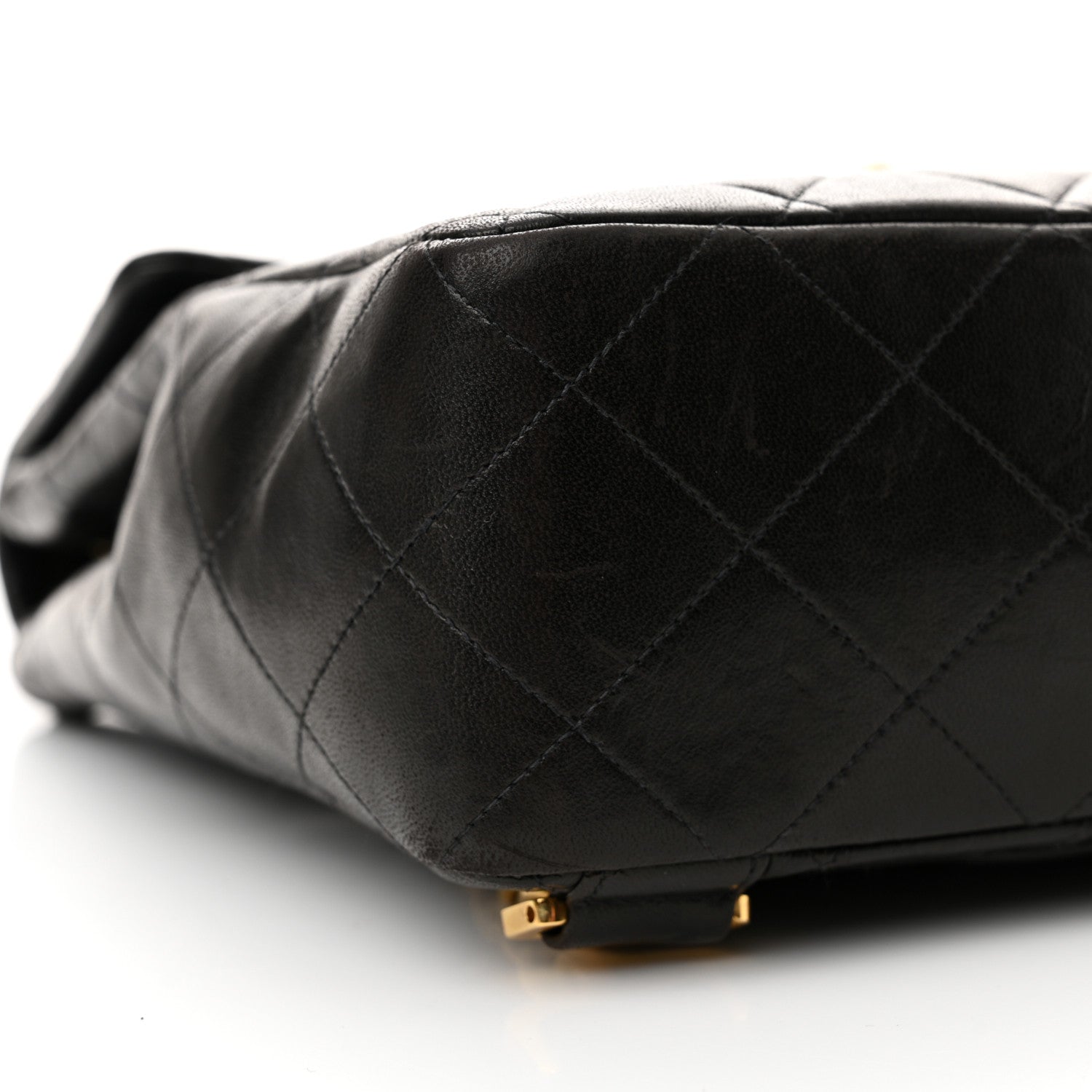 Chanel Lambskin Quilted Backpack Black 9 of 12
