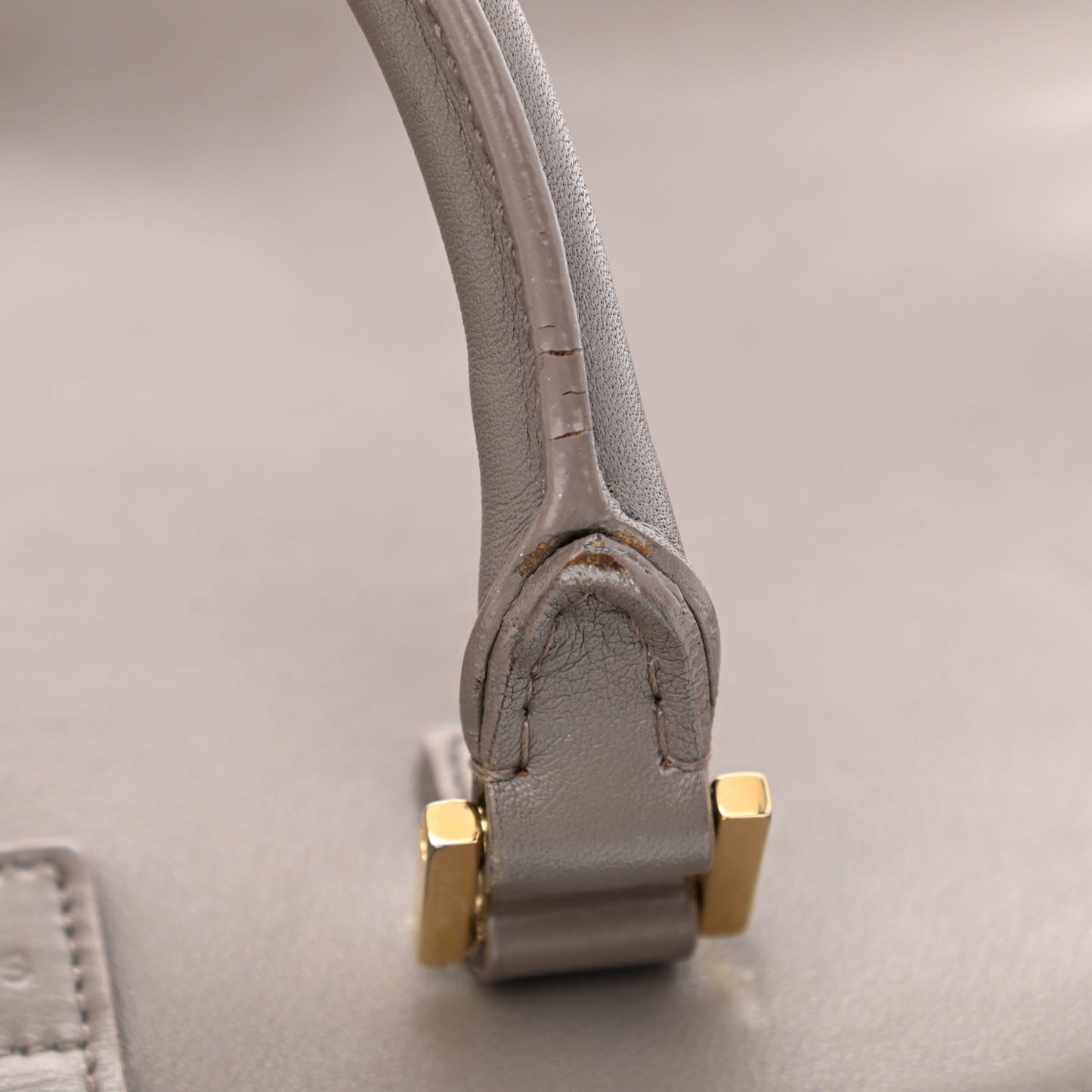 Calfskin Monogram Baby Cabas Fog