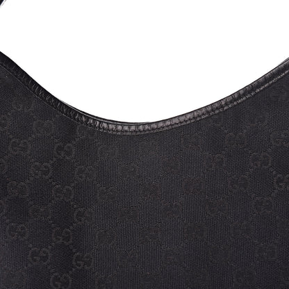 Gucci Monogram Medium New Britt Hobo Black 10 of 11