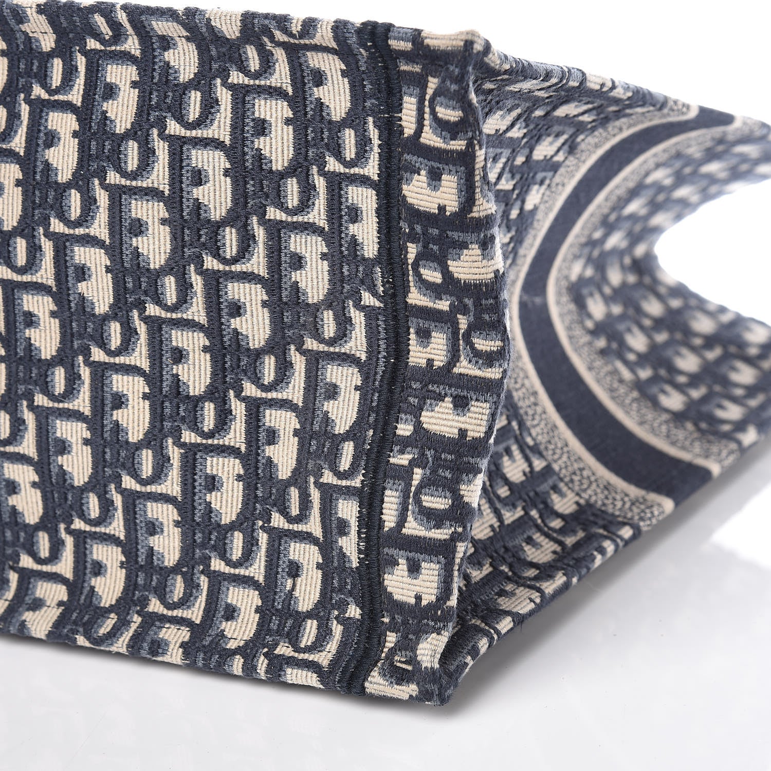 Christian Dior Oblique Book Tote Blue Multicolor 9 of 9
