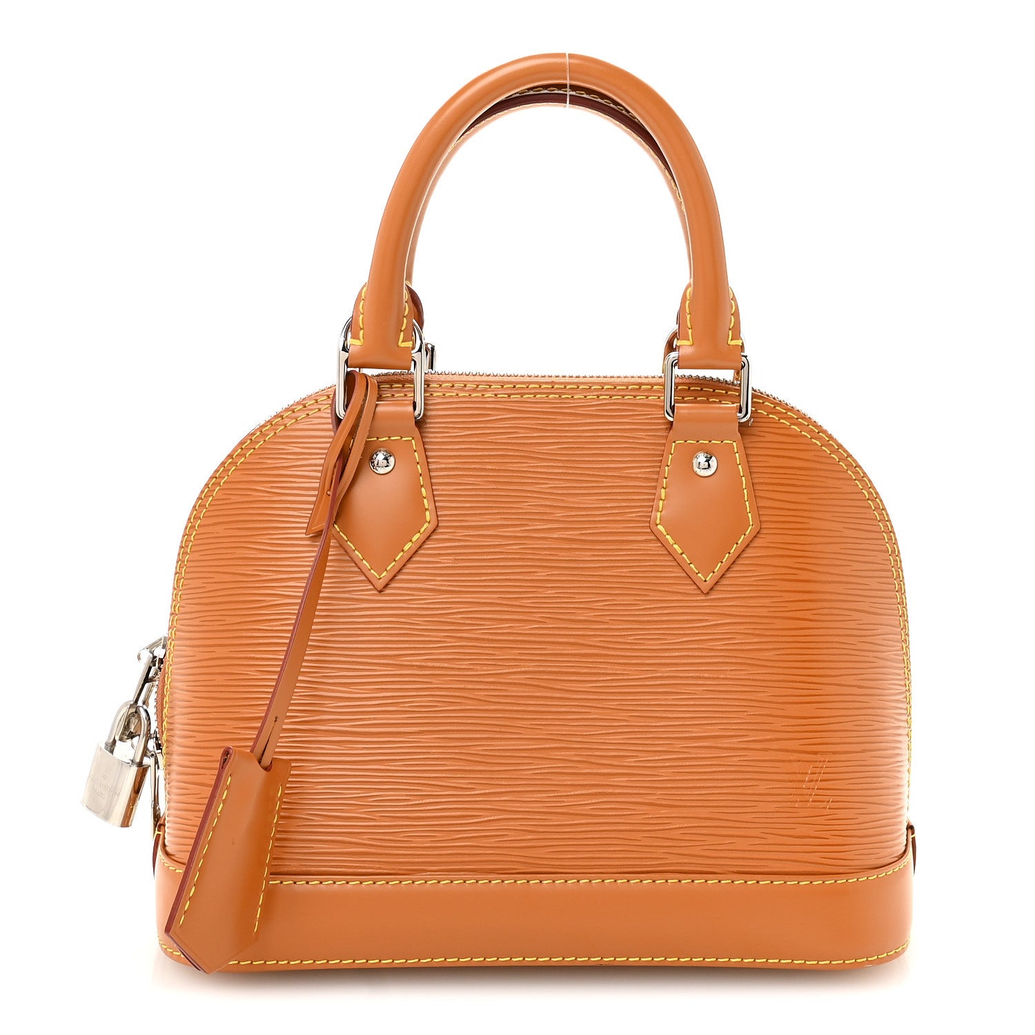 Louis Vuitton Epi Jacquard Alma BB Honey Gold 1 of 9