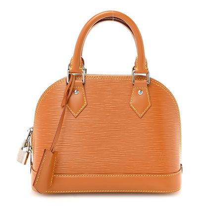 Louis Vuitton Epi Jacquard Alma BB Honey Gold 1 of 9