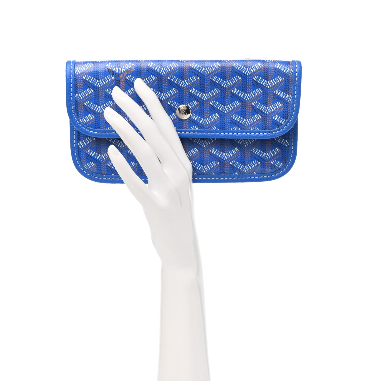 Goyardine Pouch Sky Blue