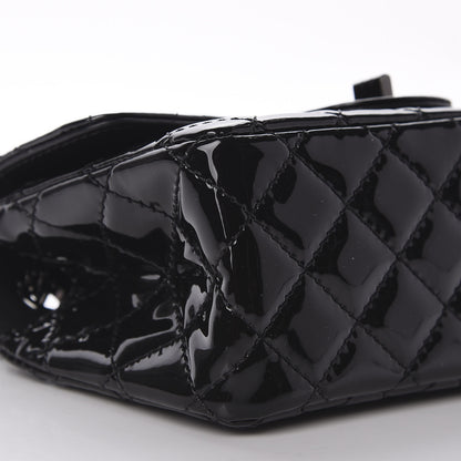 Chanel Patent Calfskin Quilted 2.55 Reissue Mini Flap So Black 6 of 11