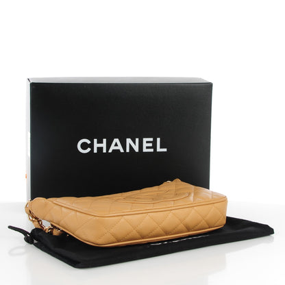 Chanel Caviar Quilted Shoulder Bag Beige 4 of 7