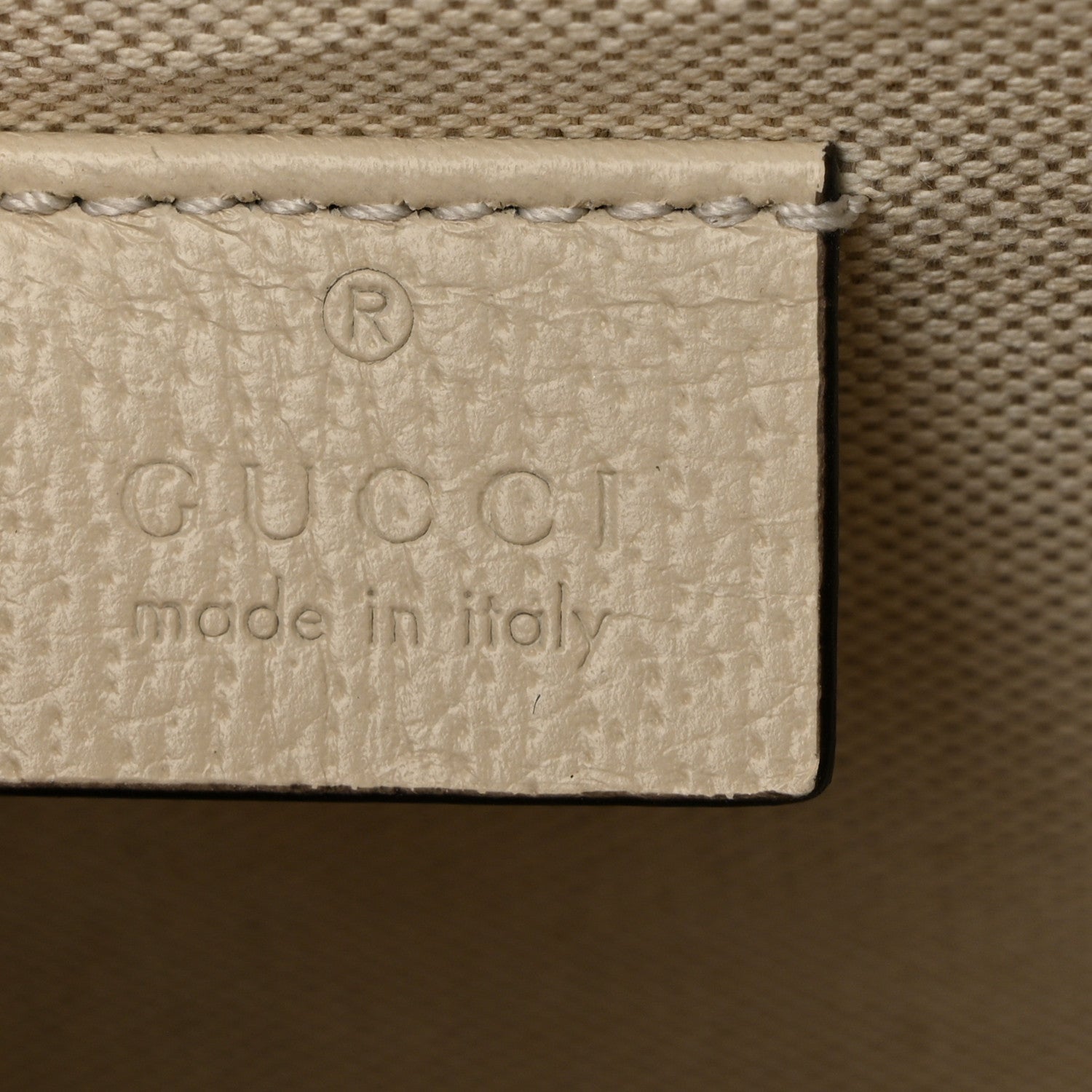 Gucci Textured Calfskin Crystal Mini Dionysus Shoulder Bag Mystic White 6 of 10