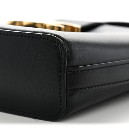 Celine Smooth Calfskin Triomphe Mini Bucket Bag Black 9 of 9