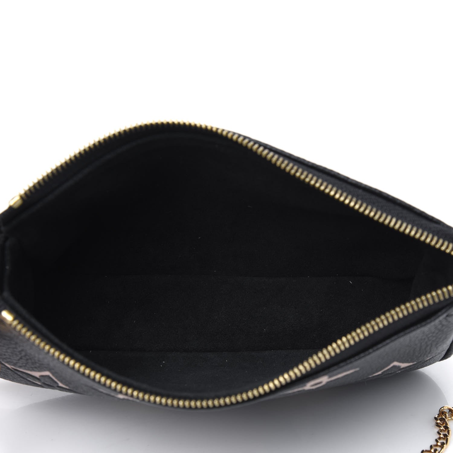 Louis Vuitton Empreinte Monogram Giant Mini Pochette Accessories Black 3 of 4