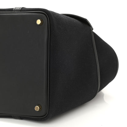 Hermes Toile Goeland Swift Cargo Picotin Lock 18 Black 9 of 9