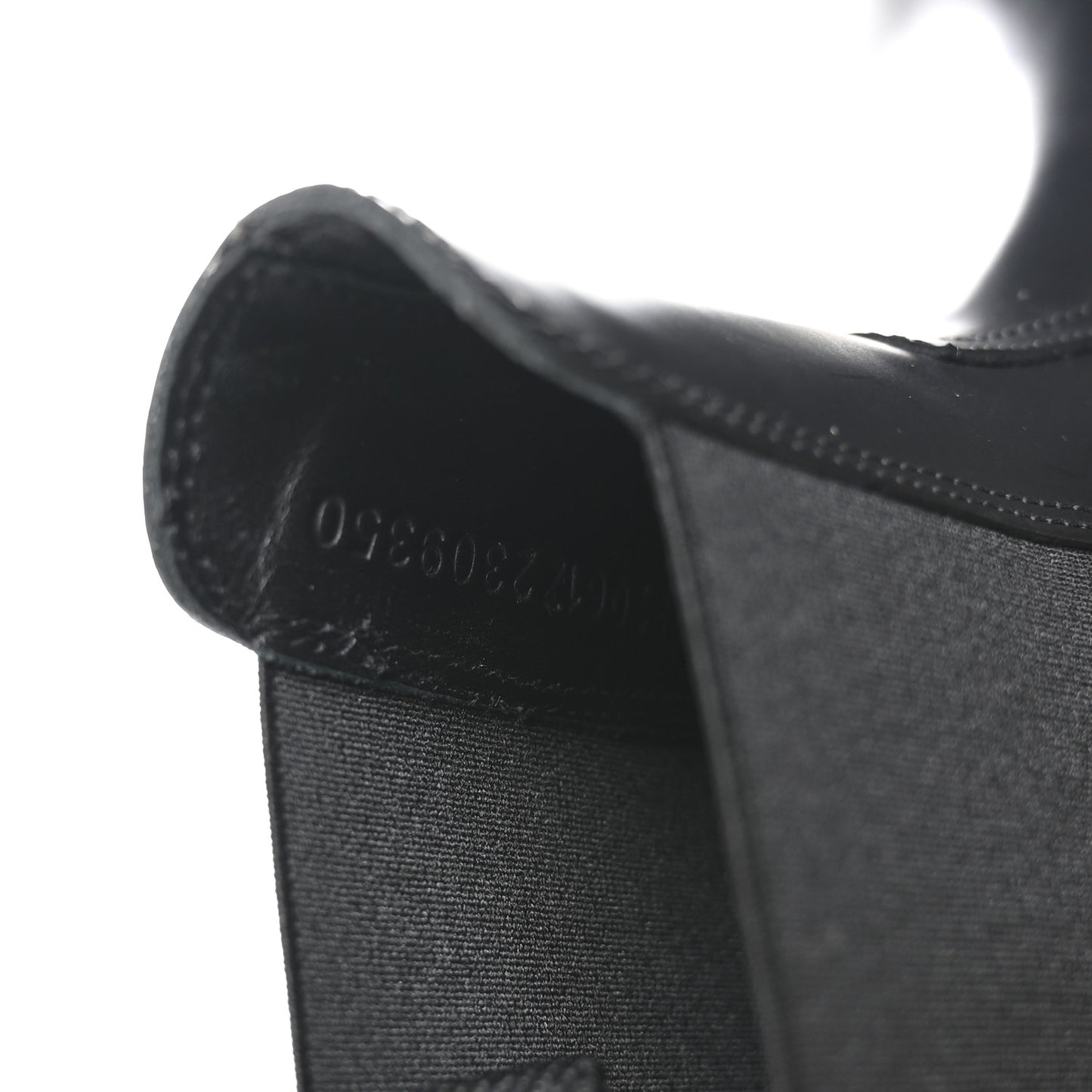 Calfskin Harrow Ankle Boots 35 Black
