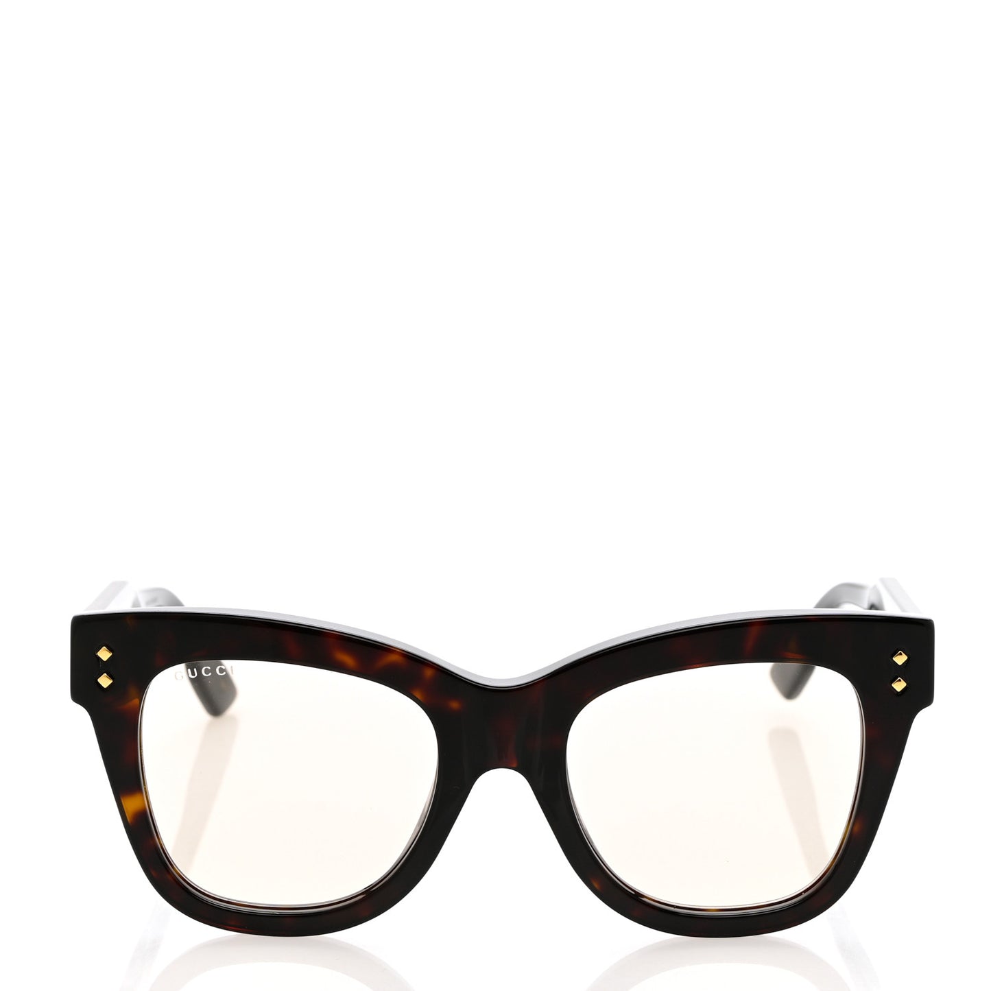 Acetate Square Frame Sunglasses GG1082S Black