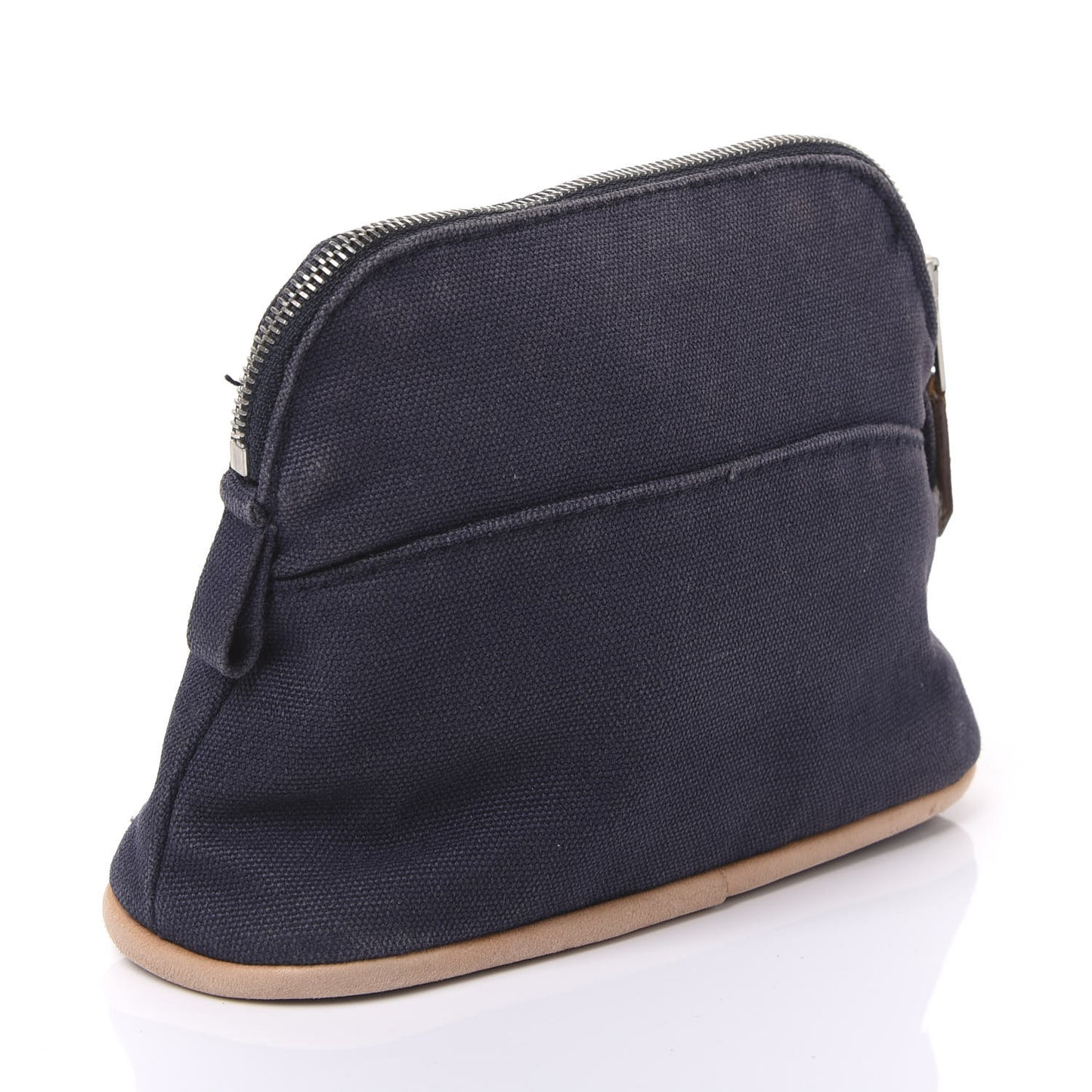 Cotton Canvas Mini Bolide Travel Cosmetic Pouch