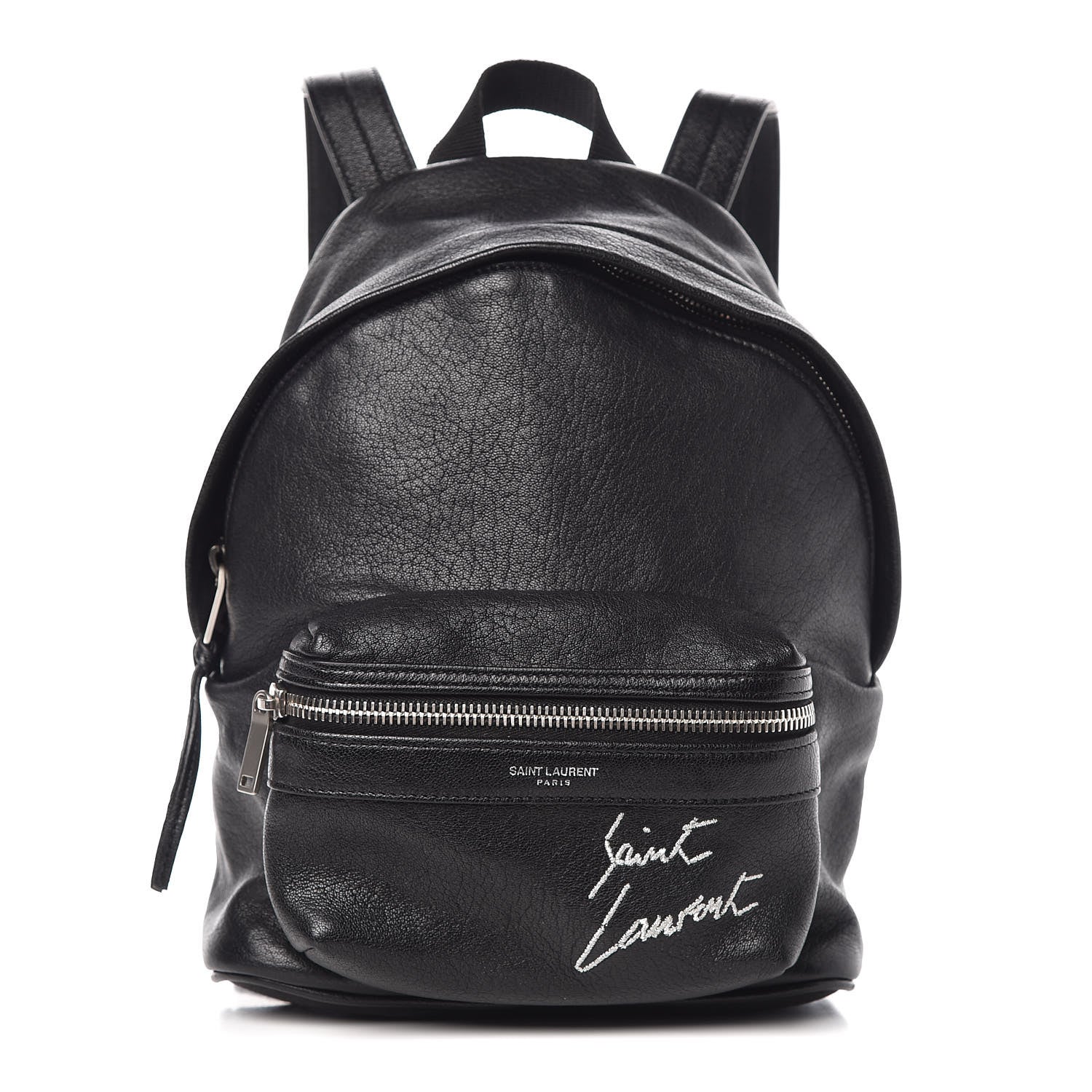 Saint Laurent Lambskin Mini Toy City Backpack Black 1 of 8