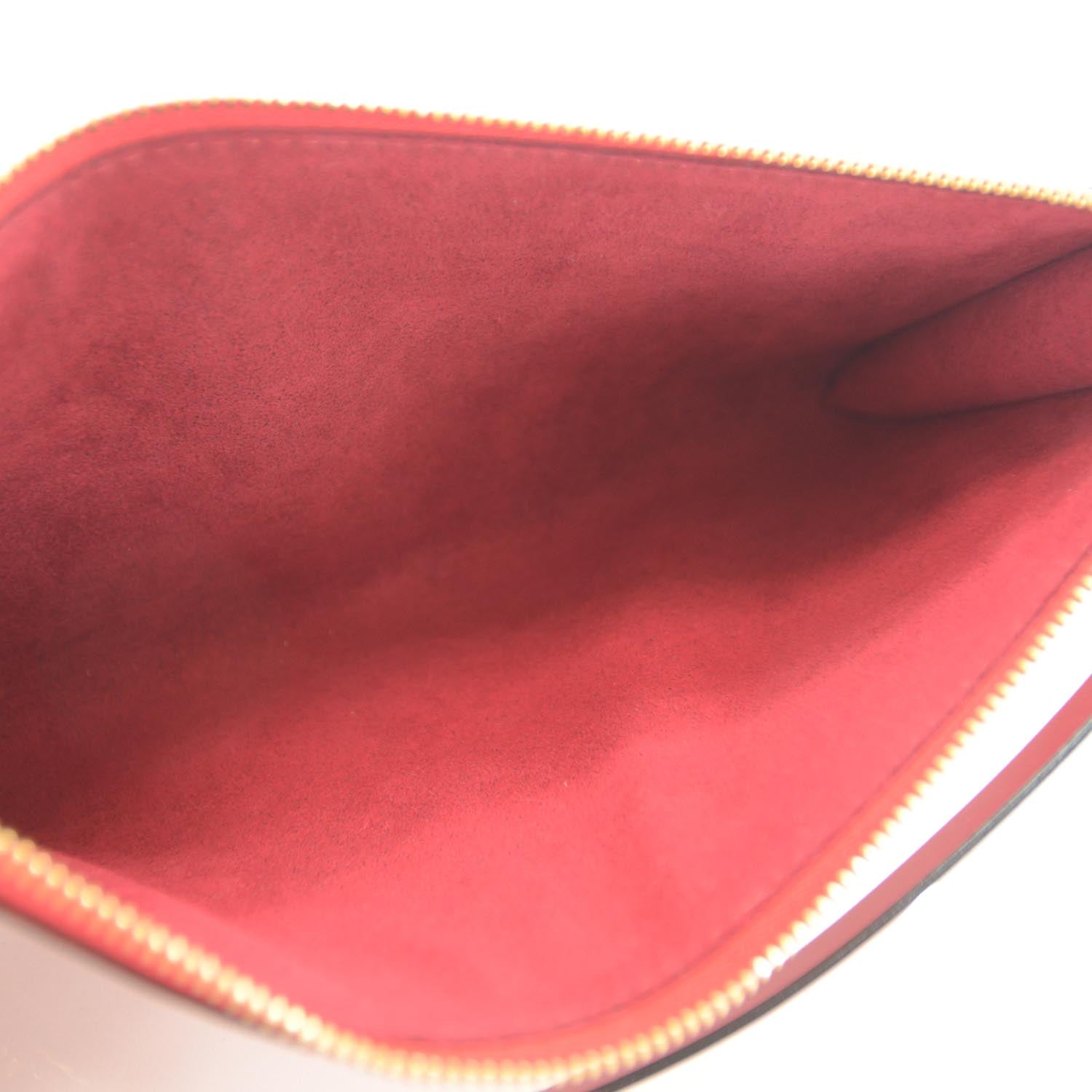 Louis Vuitton Epi Pochette Accessories 24 Rouge 8 of 8