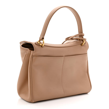 Balenciaga Natural Smooth Calfskin Mini Rodeo Top Handle Handbag Latte 2 of 11