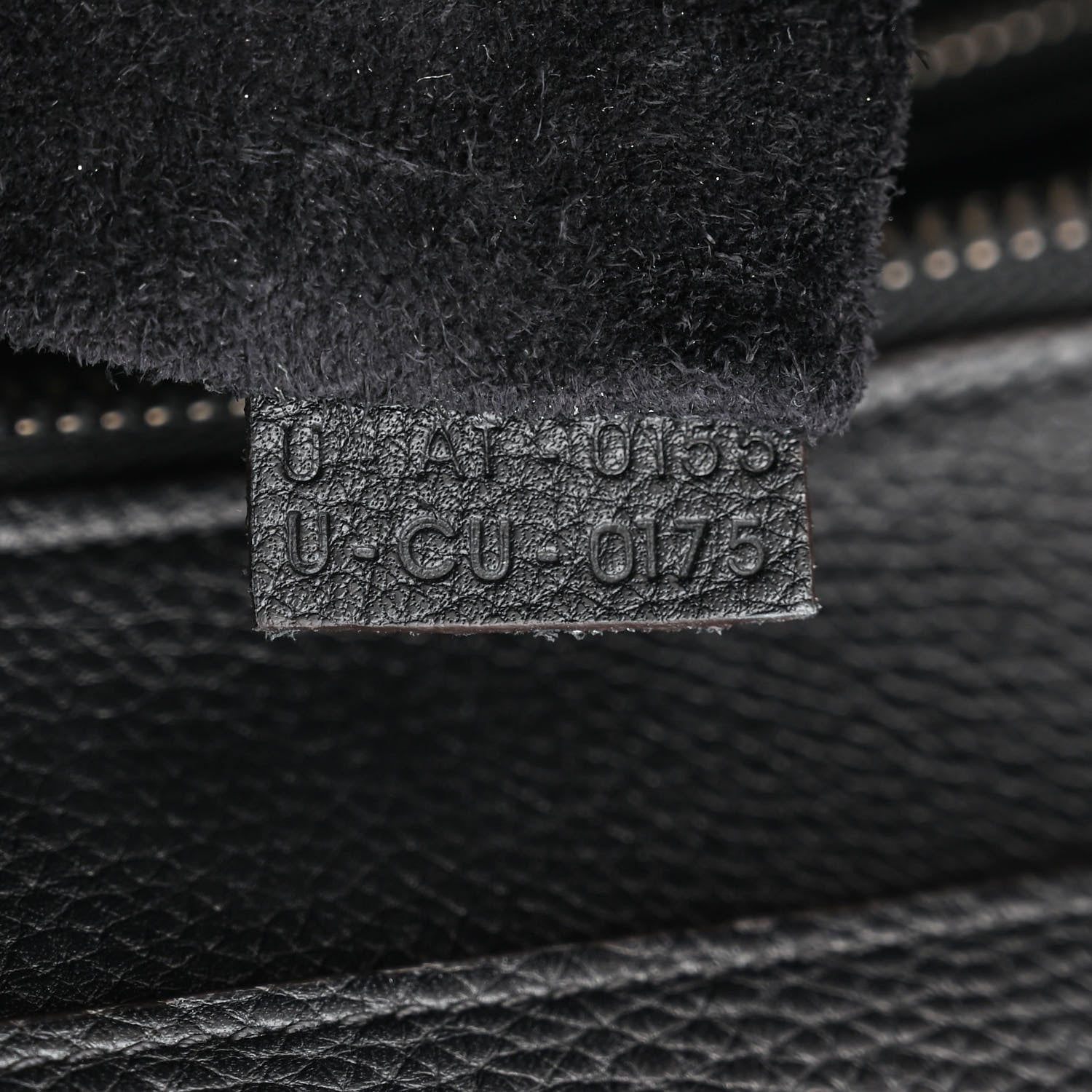 Celine Drummed Calfskin Micro Luggage Black 7 of 13