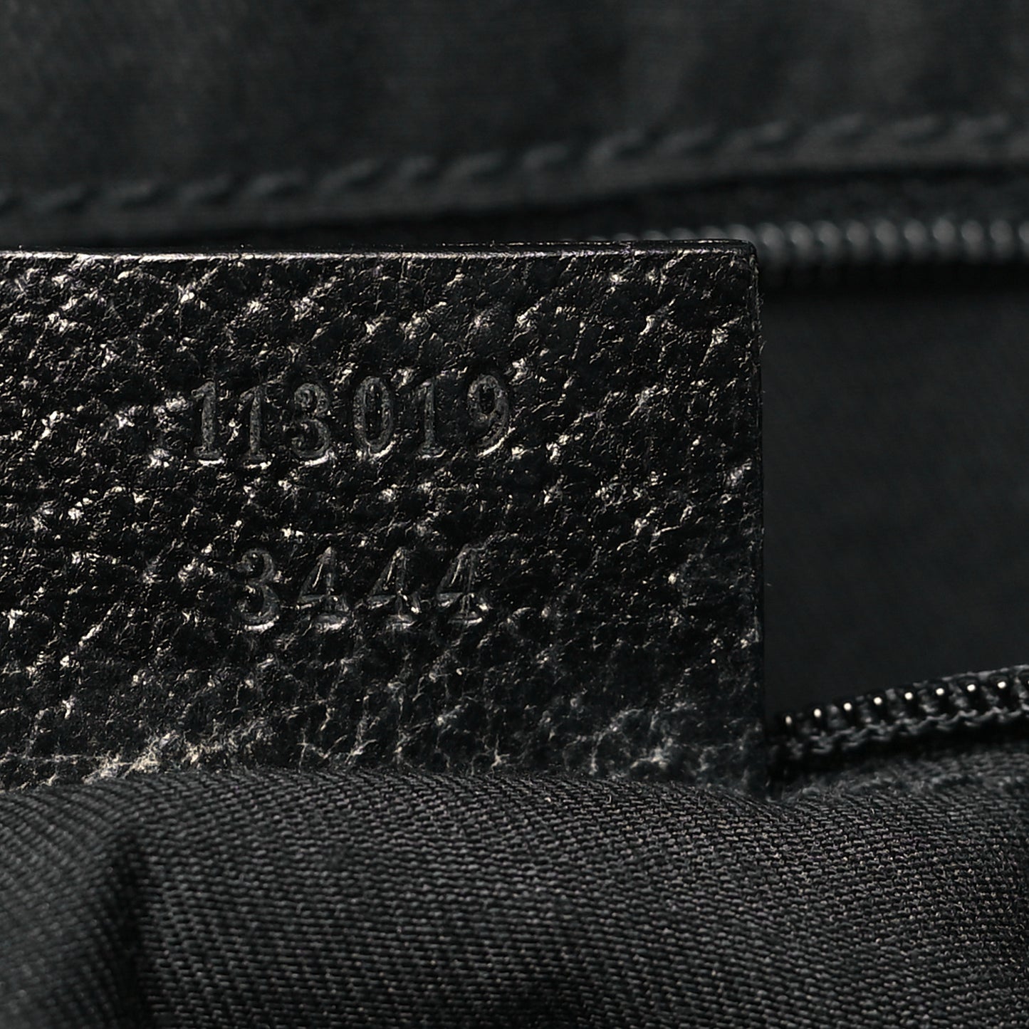 Monogram Medium Tote Black