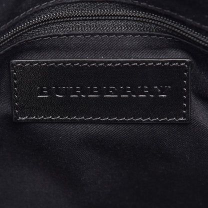 Burberry Haymarket Check Minford Portrait Tote Black 9 of 10