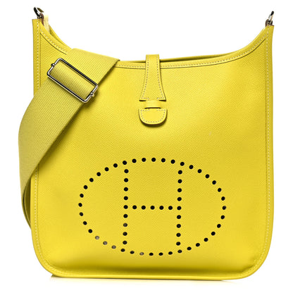 Hermes Epsom Evelyne III PM Lime 1 of 8