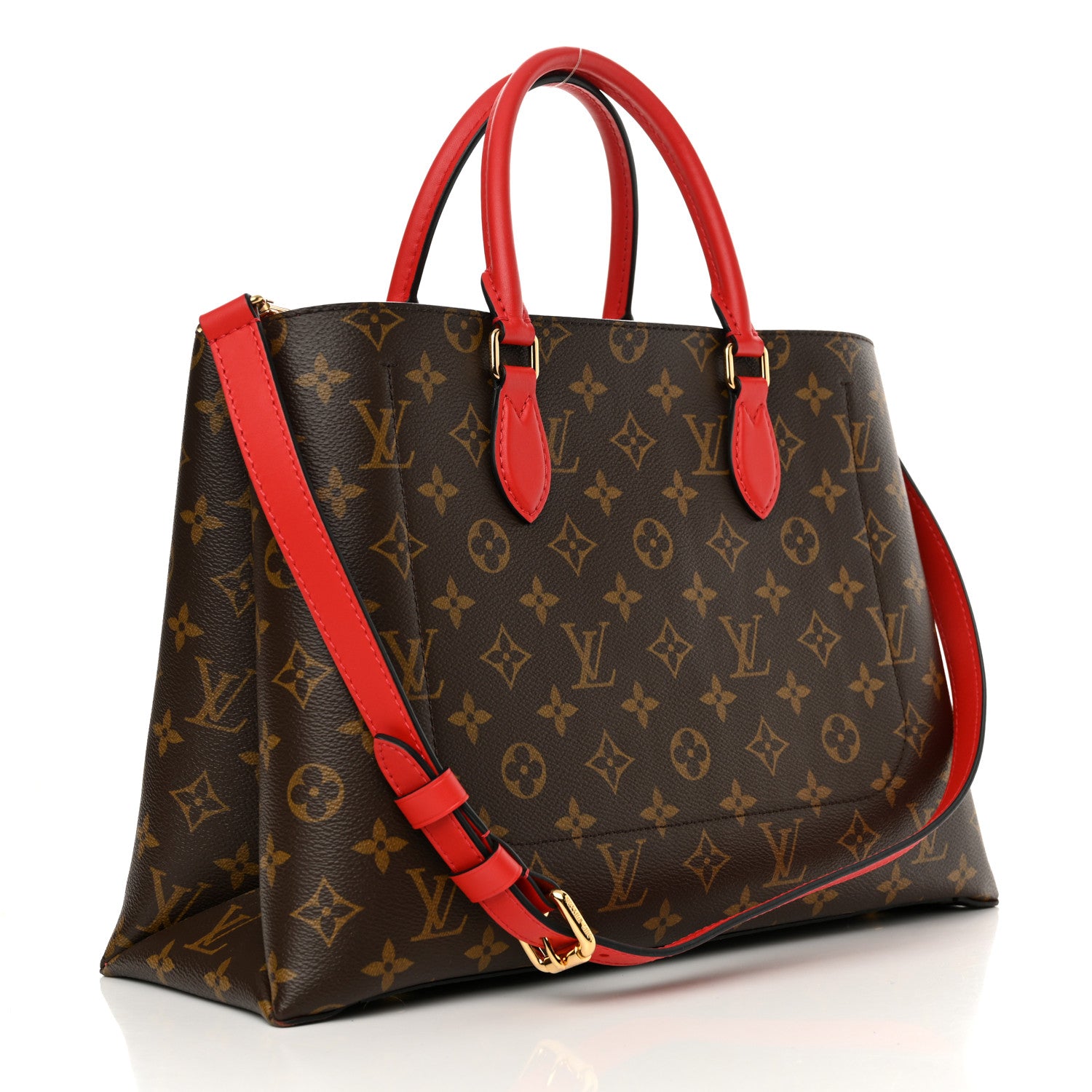Louis Vuitton Monogram Flower Tote Coquelicot 3 of 14