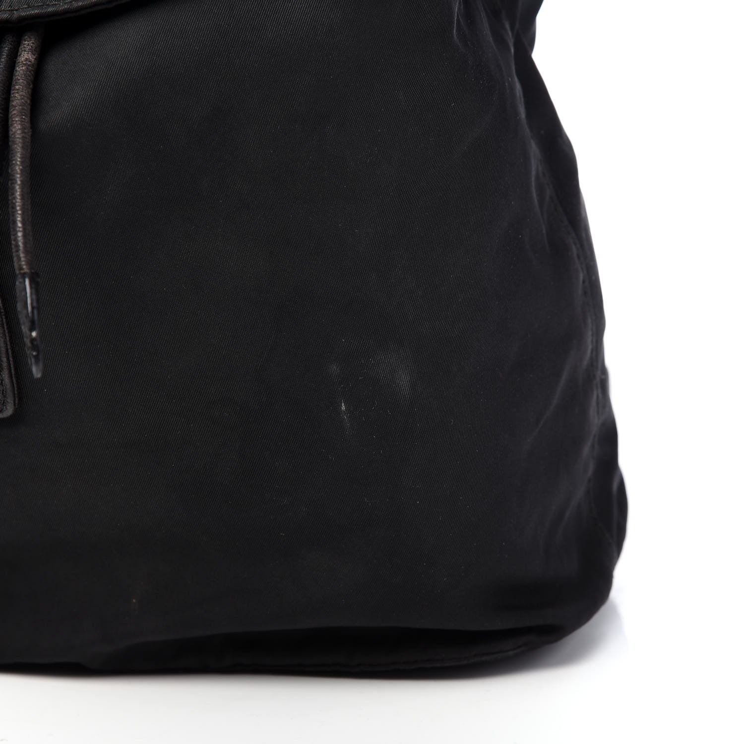 Prada Tessuto Nylon Vela Chain Backpack Black 8 of 9