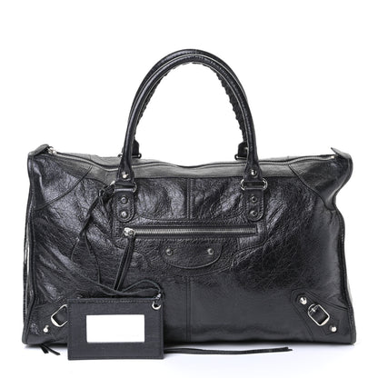 Balenciaga Agneau Classic Hardware Silver Work Black 1 of 9