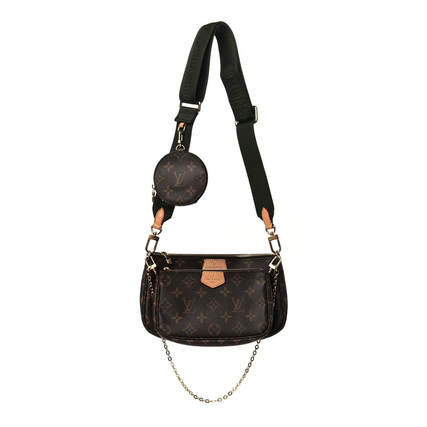 Monogram Multi Pochette Accessories Kaki