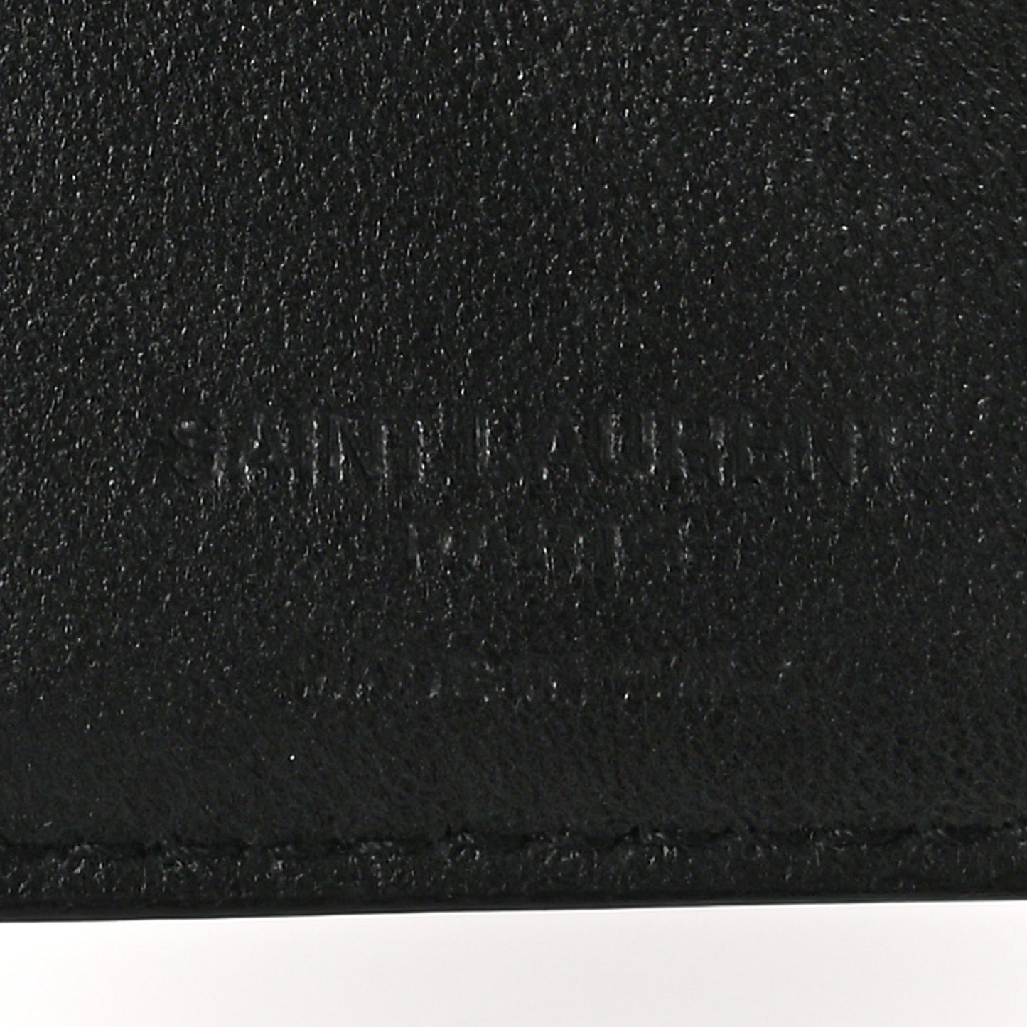 Grain De Poudre Tiny Tri Fold Wallet Black