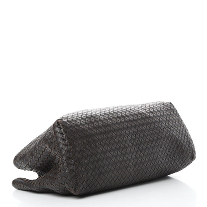 Bottega Veneta Nappa Intrecciato Large Classic Chain Strap Tote Ebano 4 of 17