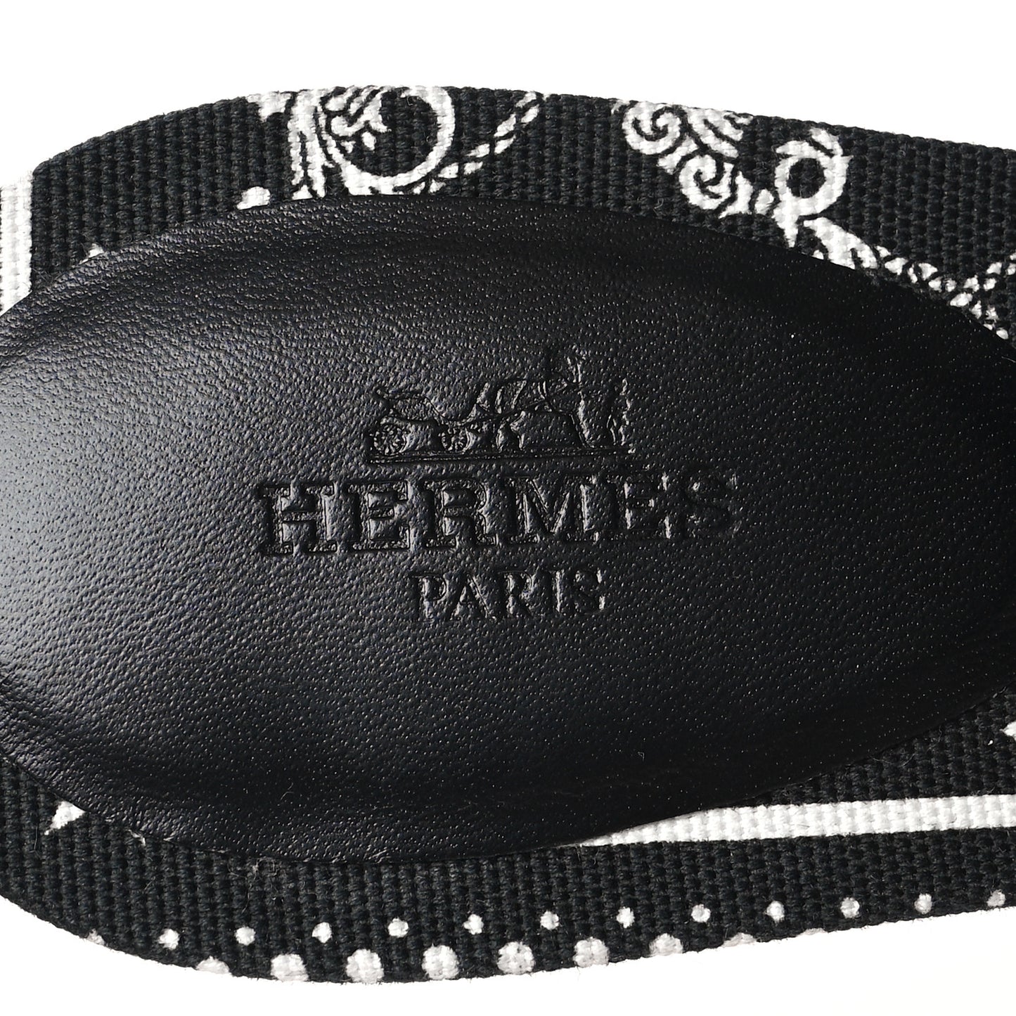 Calfskin Oasis Sandals 39 Black