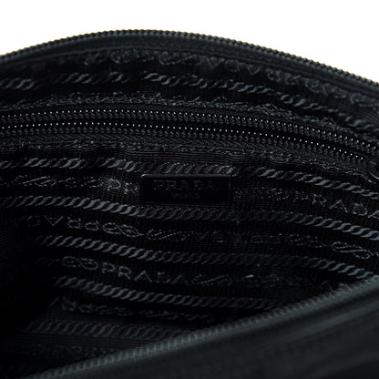 Prada Nylon Vela Cosmetic Pouch Black 6 of 7