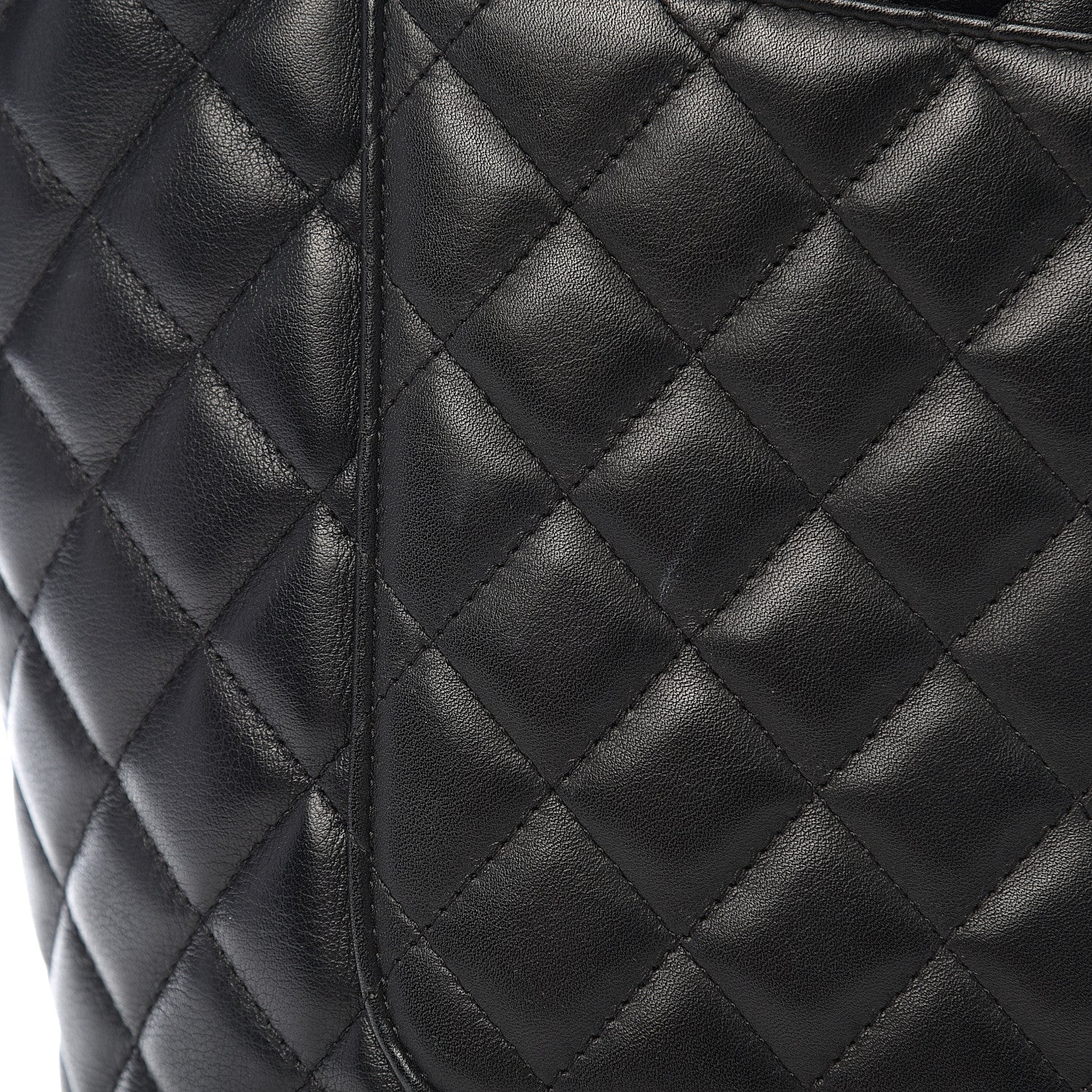 Chanel Calfskin Quilted Large Cambon Tote Black 12 of 16