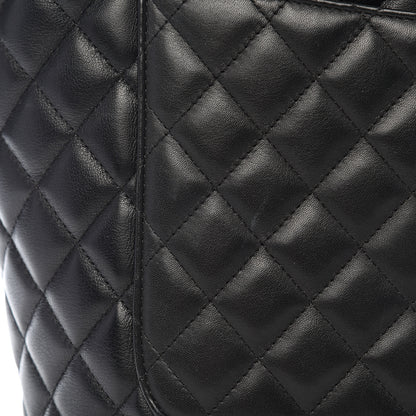 Chanel Calfskin Quilted Large Cambon Tote Black 12 of 16