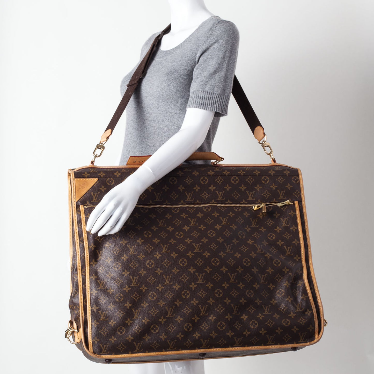 Monogram Garment Carrier 4 Hangers