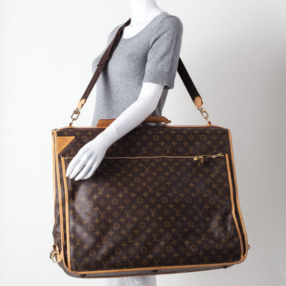 Louis Vuitton Monogram Garment Carrier 4 Hangers 2 of 14