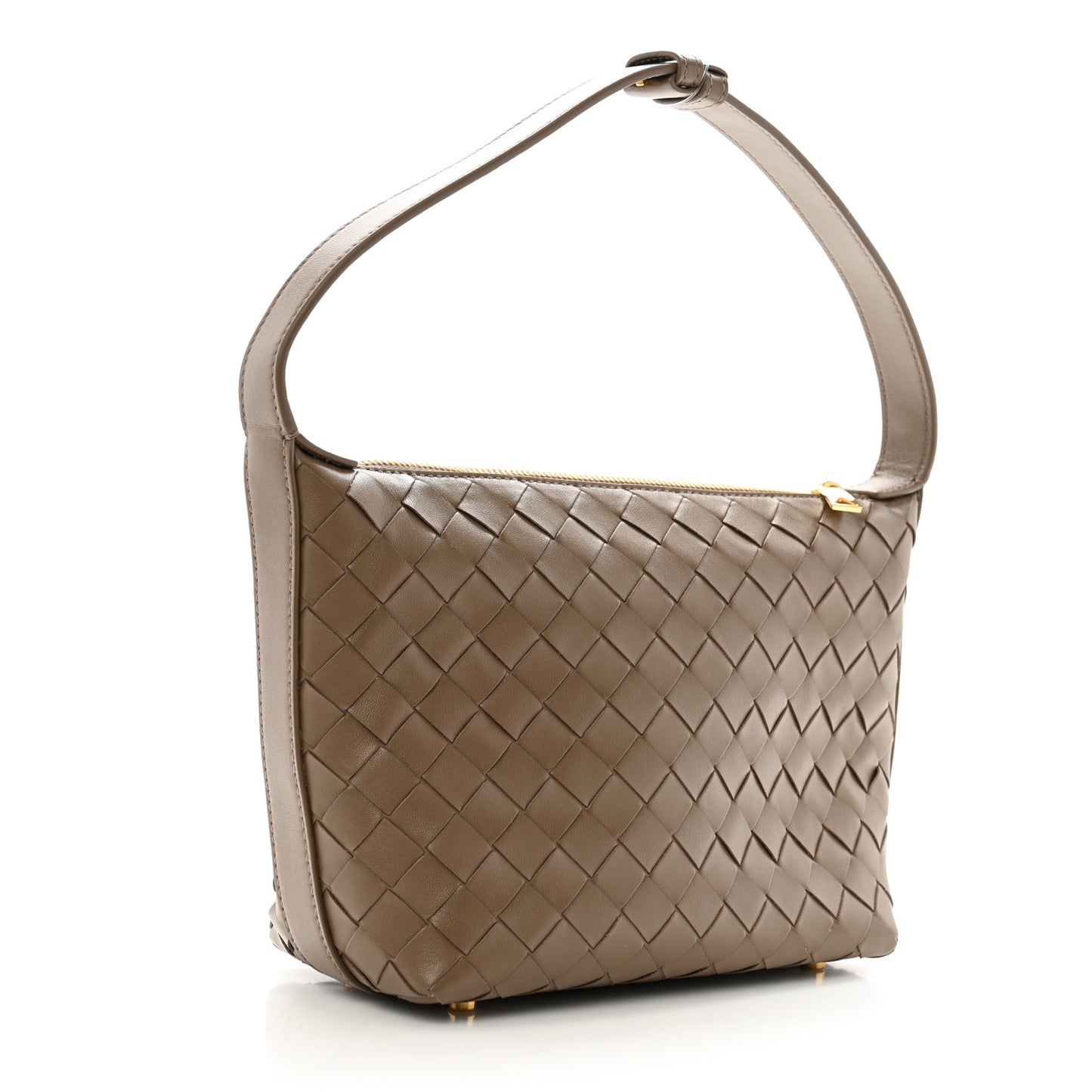 Nappa Intrecciato Mini Wallace Pinecone