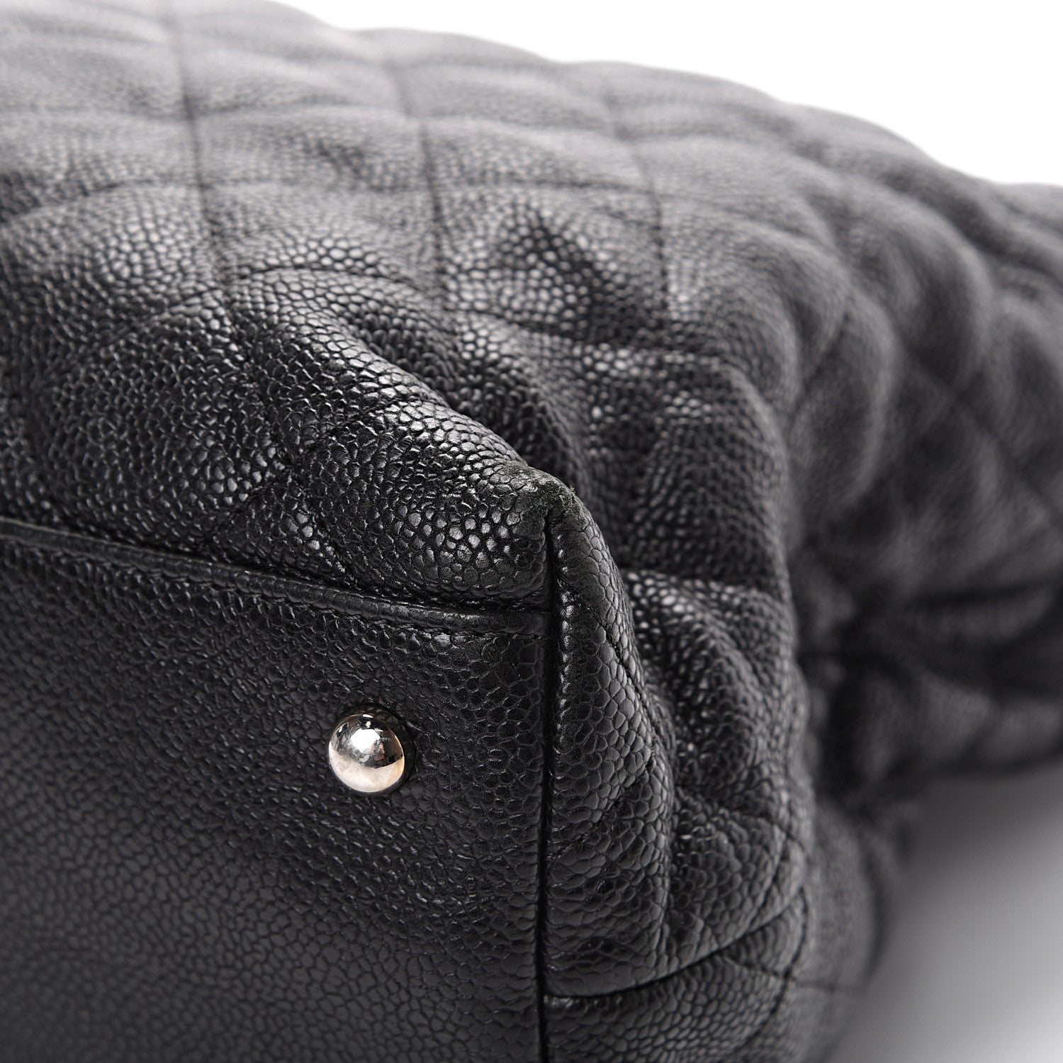 Chanel Caviar Quilted French Riviera Shouler Bag Black 9 of 14