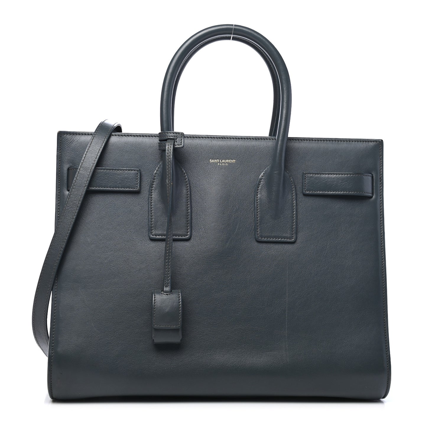 Calfskin Small Classic Sac De Jour Petrol