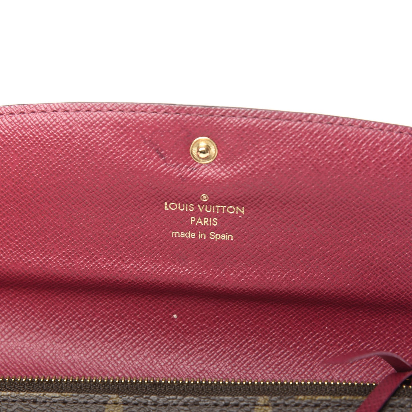 Monogram Emilie Wallet Fuchsia