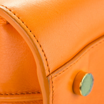 Saint Laurent Calfskin Small Sac De Jour Mandarine 10 of 12