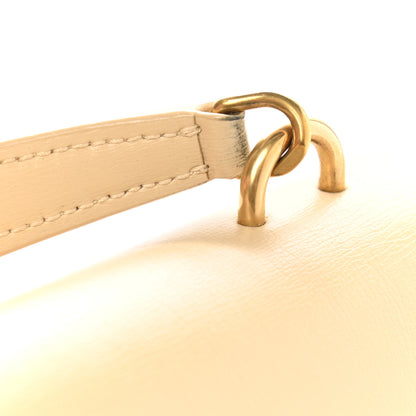Saint Laurent Smooth Calfskin Medium Monogram Sunset Satchel Beige 13 of 13