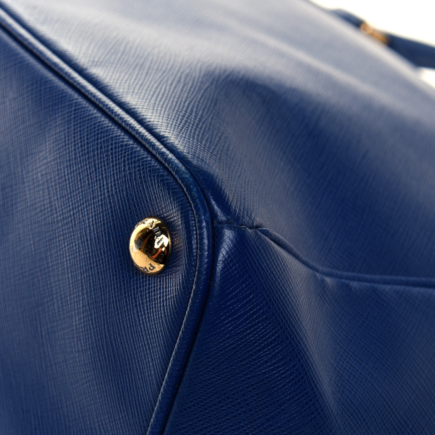 Prada Saffiano Large Galleria Double Zip Tote Bluette 22 of 32