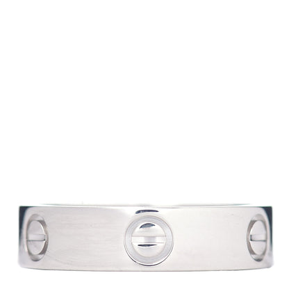 Cartier Platinum 5.5mm LOVE Ring 60 9 1 of 4