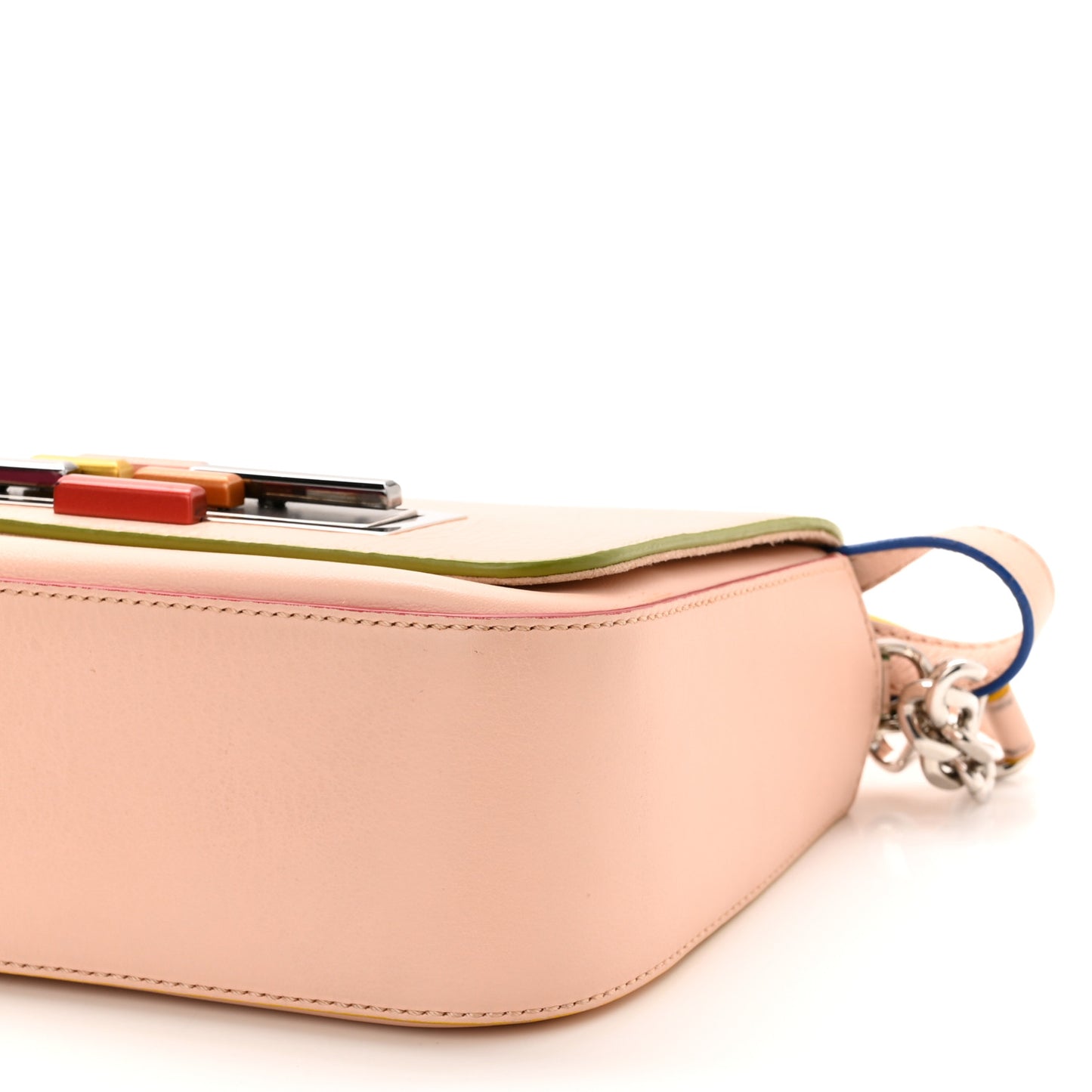 Vitello Dolce 3Baguette Shoulder Bag Camelia