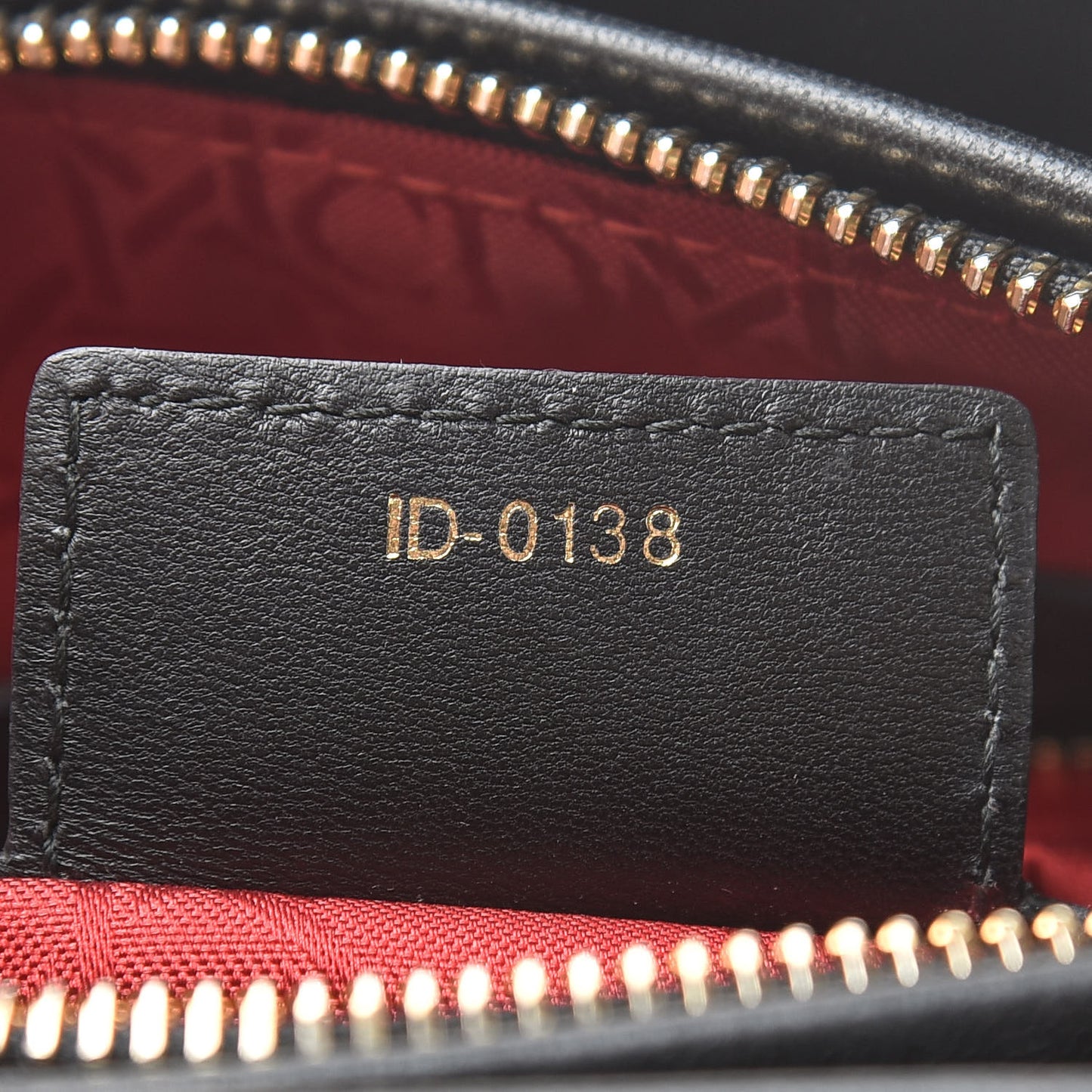 Lambskin Cannage Medium Lady Dior Black
