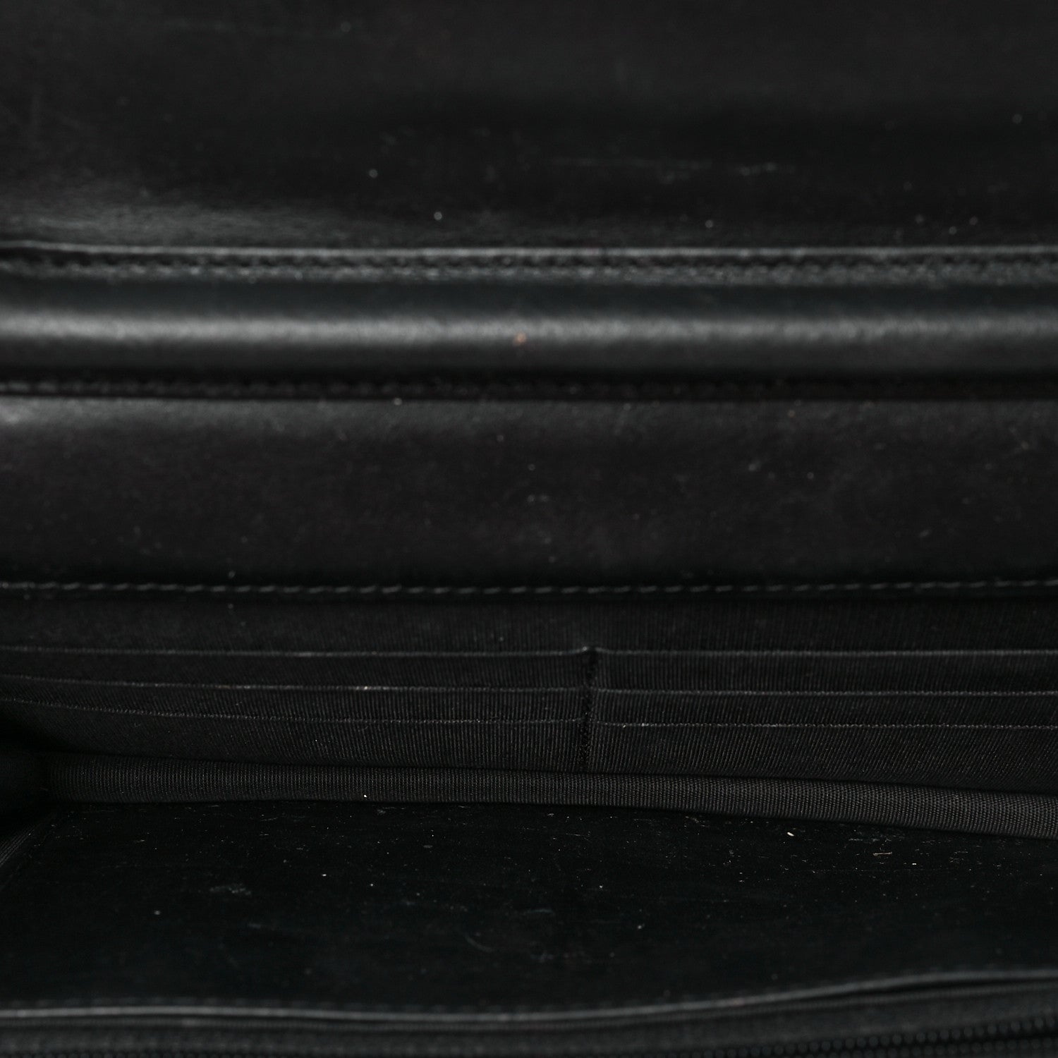 Chanel Caviar Quilted Boy Wallet On Chain WOC Black 5 of 10
