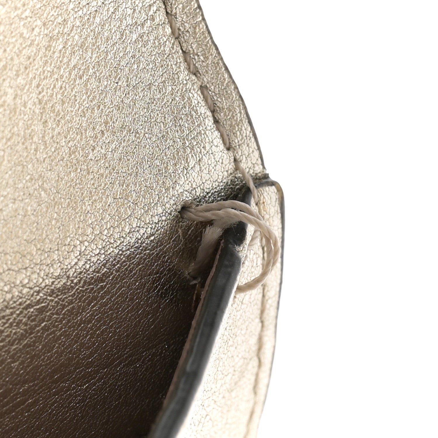 Valentino Garavani Metallic Calfskin Small VSling Shoulder Bag Gold 11 of 14