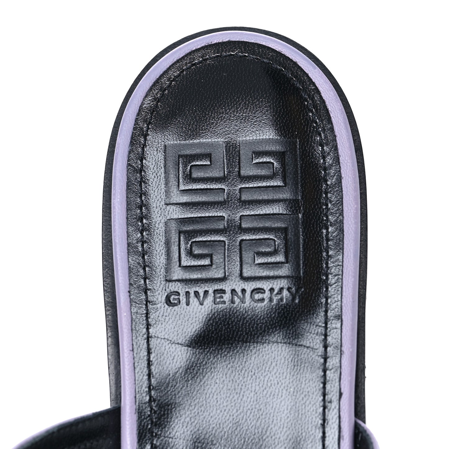 Lambskin Mesh 4G Sandals 40 Lilac
