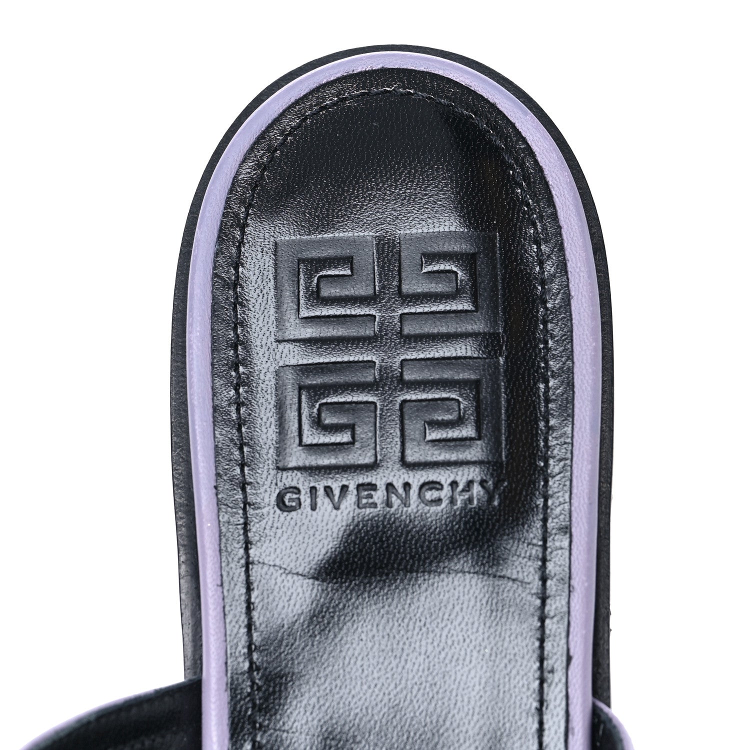 Givenchy Lambskin Mesh 4G Sandals 40 Lilac 7 of 8
