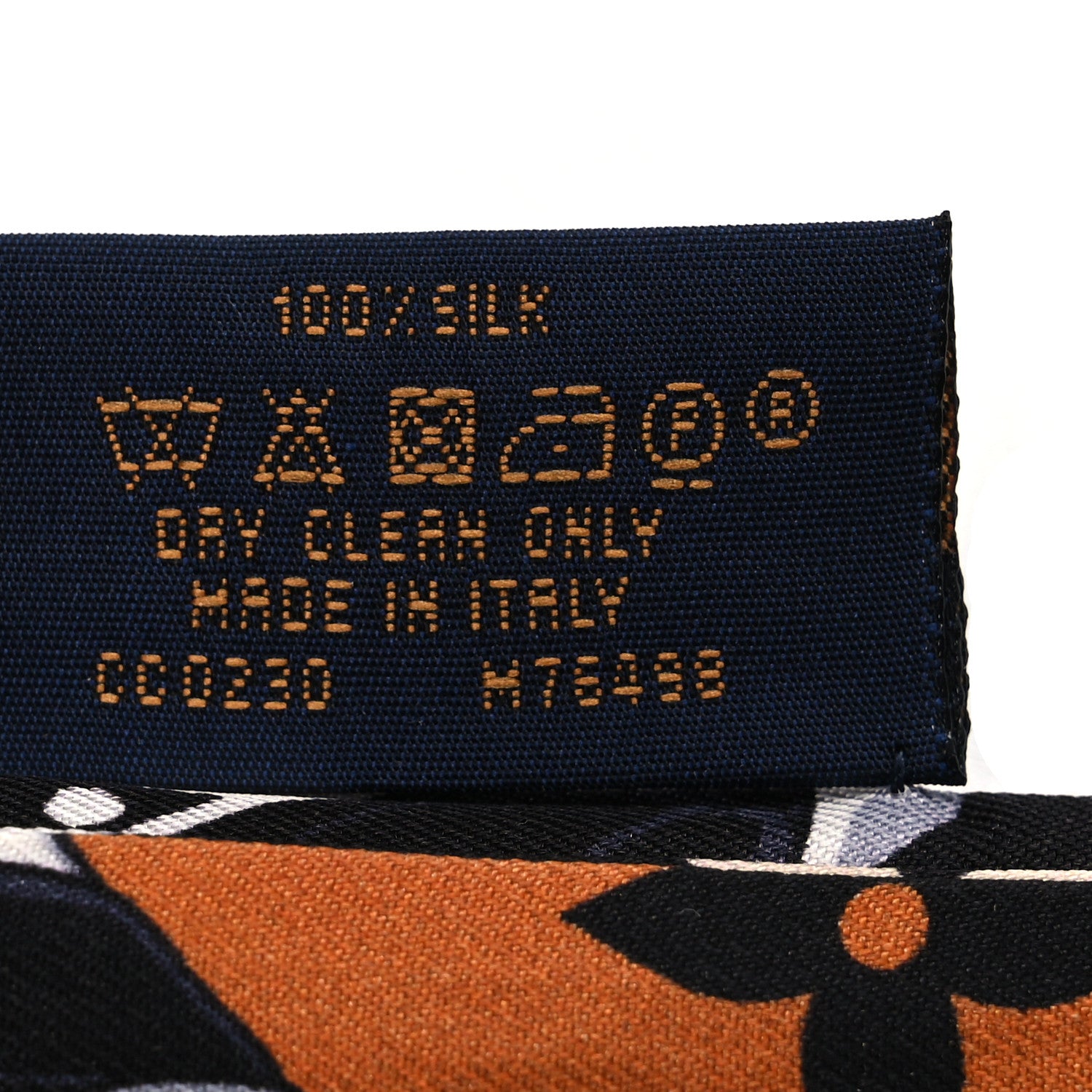 Louis Vuitton Silk Monogram LV Crafty Bi Color BB Bandeau Caramel Black 4 of 4